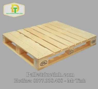 Pallet Gỗ 2 Hướng Nâng 3 Tấn