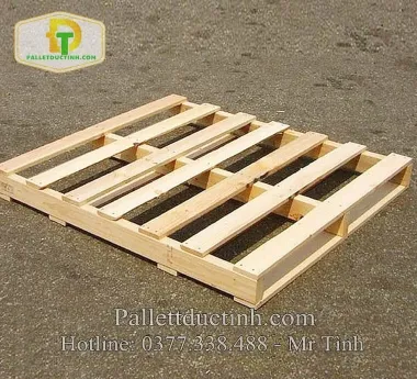 Pallet Gỗ 2 Hướng Nâng Tải Trọng 0.5 Tấn