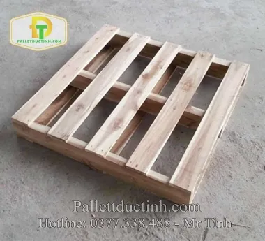 Pallet Gỗ Keo 2 Hướng Nâng