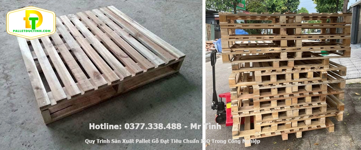 Quy Trình Sản Xuất Pallet Gỗ Đạt Tiêu Chuẩn ISO Trong Công Nghiệp