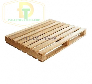 Pallet gỗ 2 hướng nâng trọng tải 1.5 tấn 